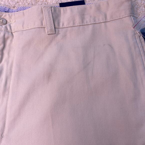 Club Room Flat Front Light Khaki Chino Short 34 - Picture 4 of 5